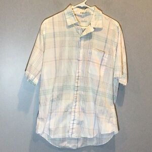 Christian Dior short sleeve button down shirt